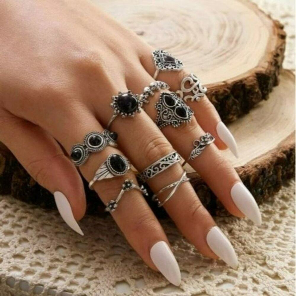 *Krea* 11 Piece Ring Set